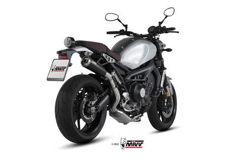 YAMAHA XSR 900 Exhaust Mivv Ghibli Black stainless steel Y.056.LGB - Mivv