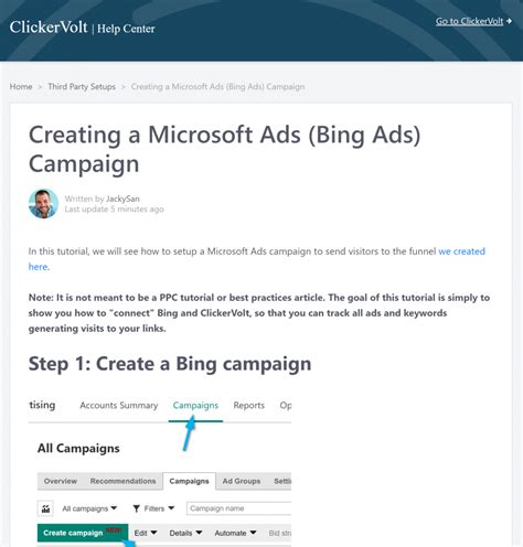 New Tutorial: Creating a Microsoft Ads Campaign – ClickerVolt