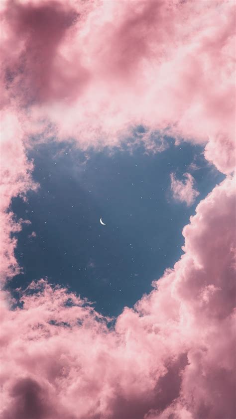 Aesthetic moon wallpaper