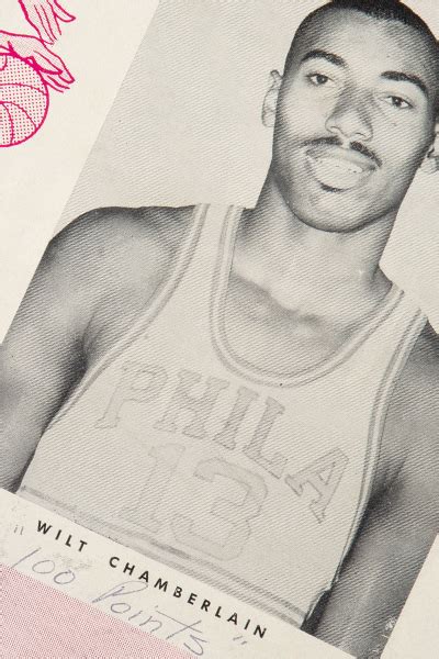 March 2, 1962 Wilt Chamberlain 100-Point Game Program and Ticket Stub ...