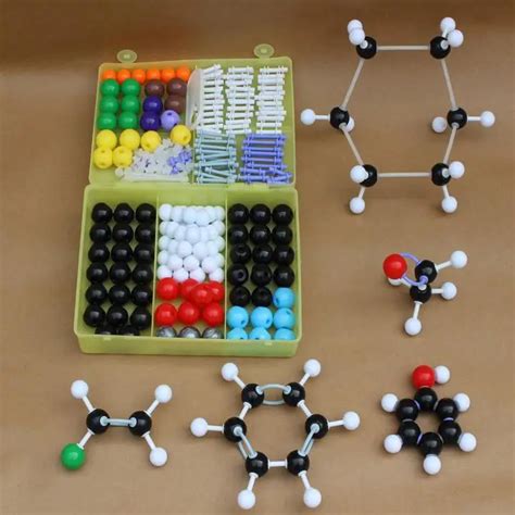 267pcs Molecular Model Set Kit General And Organic Chemistry For School Lab Teaching Research-in ...