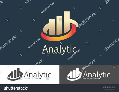 Analytics Logo Design Vector Template: เวกเตอร์สต็อก (ปลอดค่าลิขสิทธิ์) 684215503 | Shutterstock