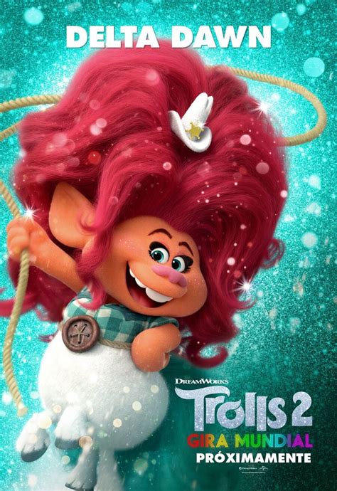 Cartel Delta Dawn - Cartel de Trolls 2: Gira mundial (2020) - eCartelera