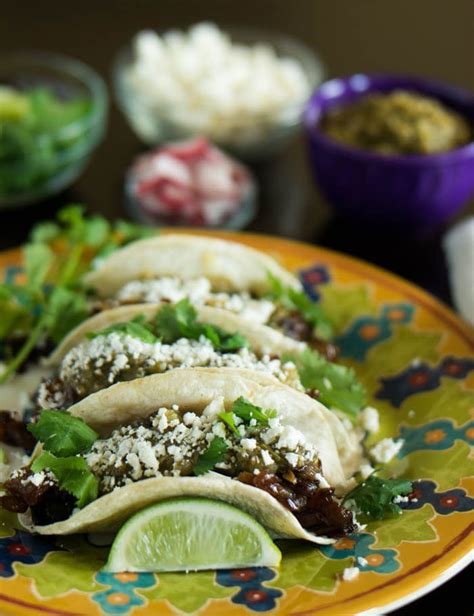 Lengua Tacos With Salsa Verde and Caramelized Onions | Tacos and salsa ...