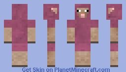 Pink Sheep Minecraft Skin