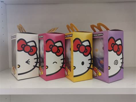 McDonald's Merchandise Collection Hello Kitty vs McDonald Land Series Soft Toys Plush Toys ...