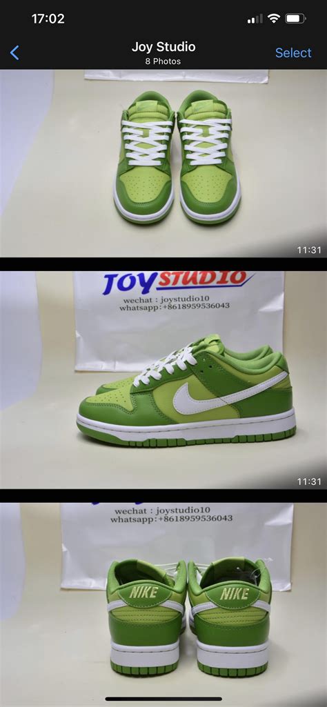 QC Chlorophyll Dunks JoyStudio : r/FashionReps