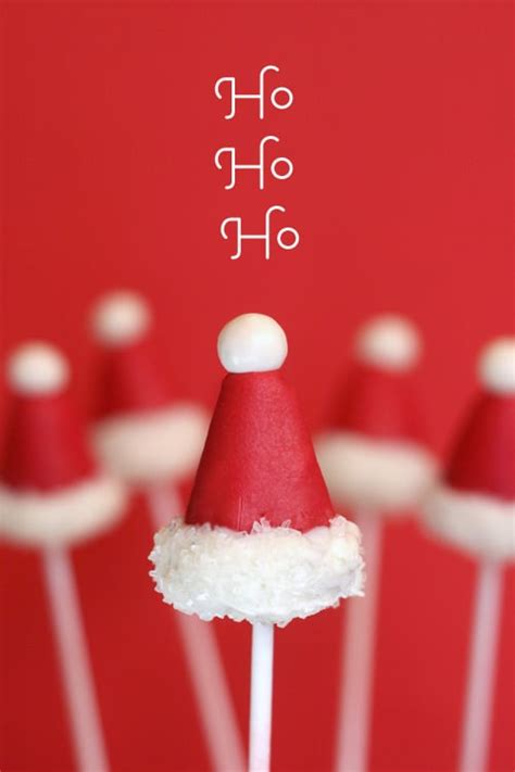 Santa Hat Cake Pops | Christmas Holiday Cake Pops | POPSUGAR Family ...