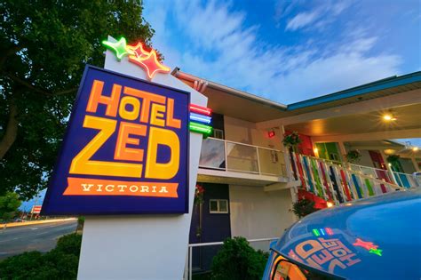 Hotel Zed Victoria is downtown and a fun and eclectic place to stay.