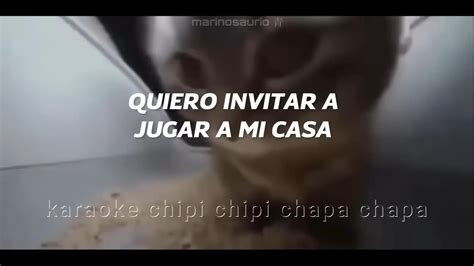 karaoke de chipi chipi chapa chapa - YouTube