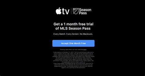 Apple offers free one-month trial for MLS Season Pass | iThinkDifferent