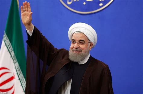 Voters celebrate re-election of Hassan Rouhani in Tehran | Daily Mail Online