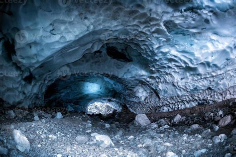 inside Snow ice cave chapel view 12184315 Stock Photo at Vecteezy