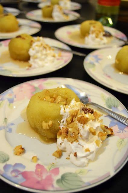 Tufahija (Bosnian Walnut-stuffed Poached Apples) with Whipped Coconut ...