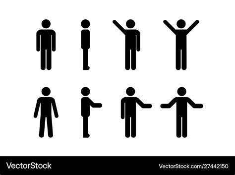 Stick Figure People SVG