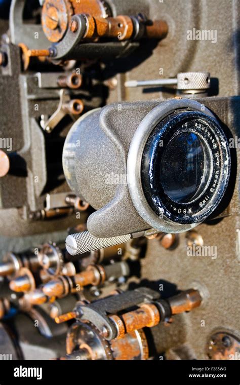 Lens of an Old camera Stock Photo - Alamy