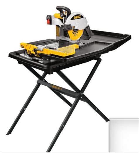 DeWalt D24000S 10" Wet Tile Saw with Stand - EACH - Tile Outlets of America