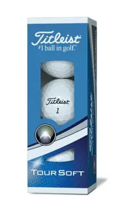 Titleist Tour Soft Golf Balls | Hombre Golf Club