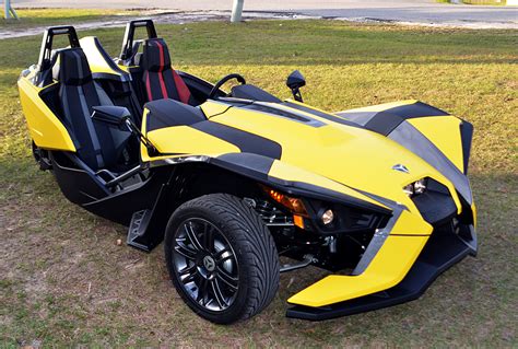 Yellow Polaris Slingshot | BB Graphics & The Wrap Pros