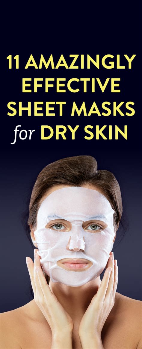 The 11 Best Sheet Masks For Dry Skin | Mask for dry skin, Organic skin ...