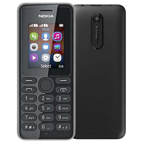 Nokia 108 Dual SIM - Noir