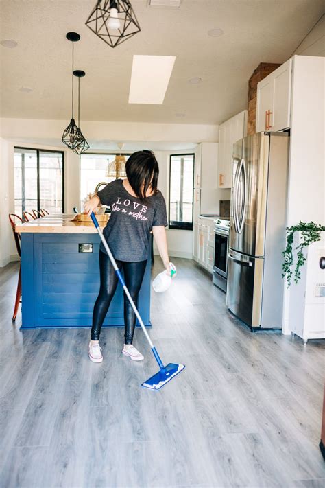 The Secret to Cleaning Luxury Vinyl Plank Floors - Crazy Life with ...