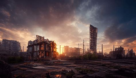 1,791 Deserted Apocalyptic City Images, Stock Photos, 3D objects ...