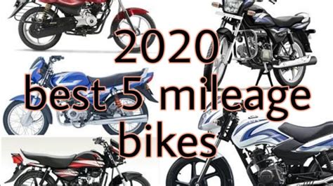 Top 5 Best mileage bikes /Best mileage bikes in India/Best mileage bikes in 2020 - YouTube