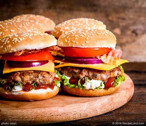 Hot N' Spicy Beef Burgers Recipe