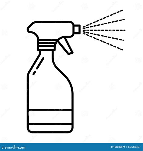 Clipart Spray Bottle