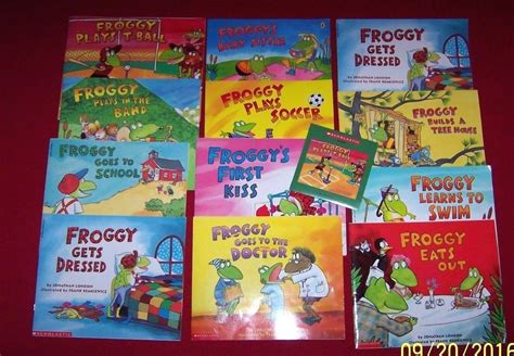 Froggy~Jonathan London Lot 11 Books~Teacher Set~Soccer~T-Ball~Swim~Tree House | Children's ...