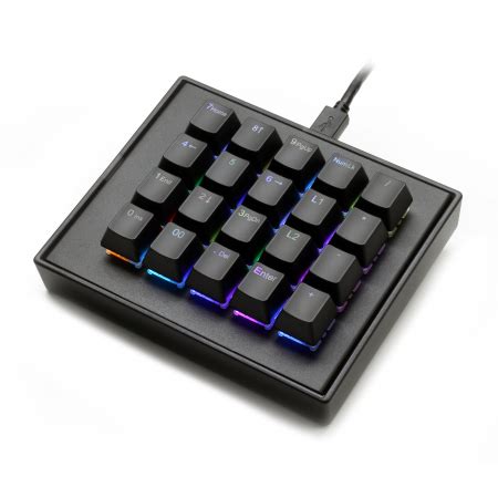 MAX FALCON-20 RGB Custom Programmable Mini Macropad Mechanical Keyboard (Assembled)