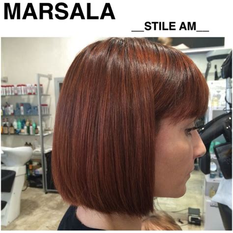 MARSALA HAIR COLOR __STILE AM__parrucchieri | Acconciature, Parrucchieri