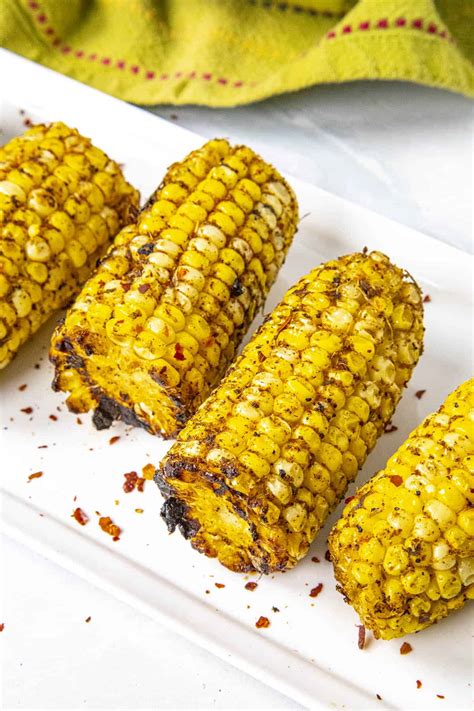 Jerk Rubbed Grilled Corn on the Cob - Chili Pepper Madness