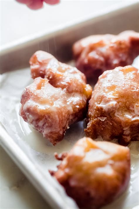 Easy Maple Honeycrisp Apple Fritters Recipe | Little Spice Jar