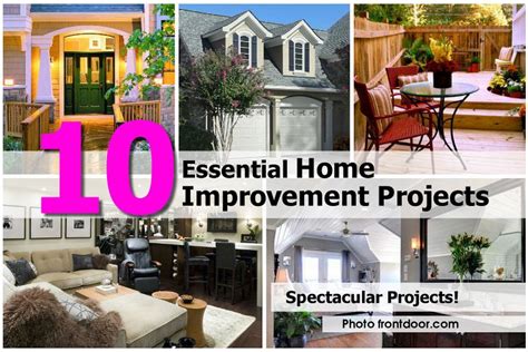 10 Essential Home Improvement Projects