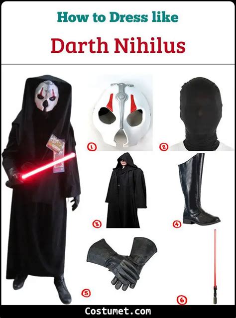 Darth Nihilus Costume for Halloween