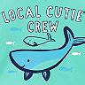 Baby Boy Carter's 2-Piece "Local Cutie Crew" Whale Rash Guard Top & Swim Trunks Set