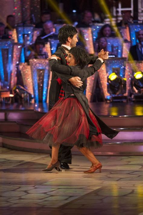 SCD week 3, 2016. Lesley Joseph & Anton du Beke. Quickstep. Credit: BBC ...