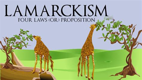 Lamarckism | Four Laws (or) Proposition - YouTube