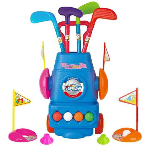 Meland Kids Golf Club Set - Toddler Golf Ball Game Play Set Sports Toys ...