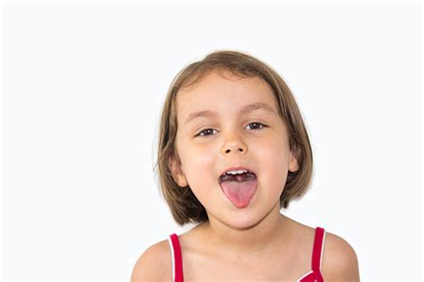 Mouth Open Little Girls Child Human Tongue Pictures, Images and Stock ...