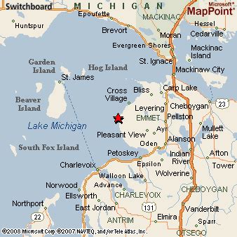 Where is Good Hart, Michigan? see area map & more