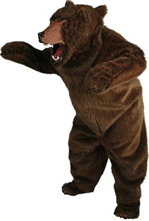 Specter Studios Realistic Brown Bear (Full) Adult Costume: Amazon.co.uk: Clothing