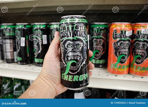 Gas Monkey energy editorial photography. Image of refreshment - 176959322