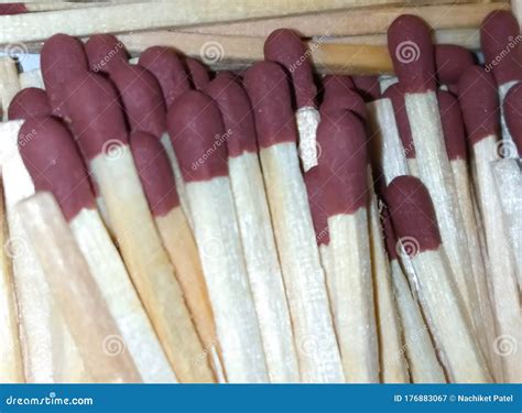 Matchstick for Starting a Fire Stock Image - Image of chlorate, start ...