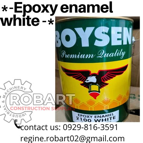 *-Epoxy enamel white -*, Commercial & Industrial, Construction Tools ...