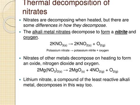 PPT - Thermal decomposition PowerPoint Presentation, free download - ID ...