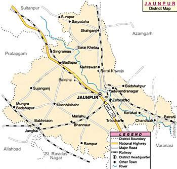 Geography of Jaunpur, Topography of Jaunpur, Climate of Jaunpur