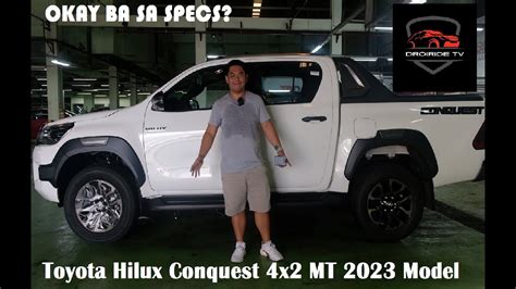 Toyota Hilux Conquest 4x2 MT 2023 Model | Quick Review - YouTube